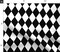 Diamonds Black & White Diamond Geometric Check Custom Printed Fabric by Spoonflower Various Fabrics by the Yard or Fat Quarter